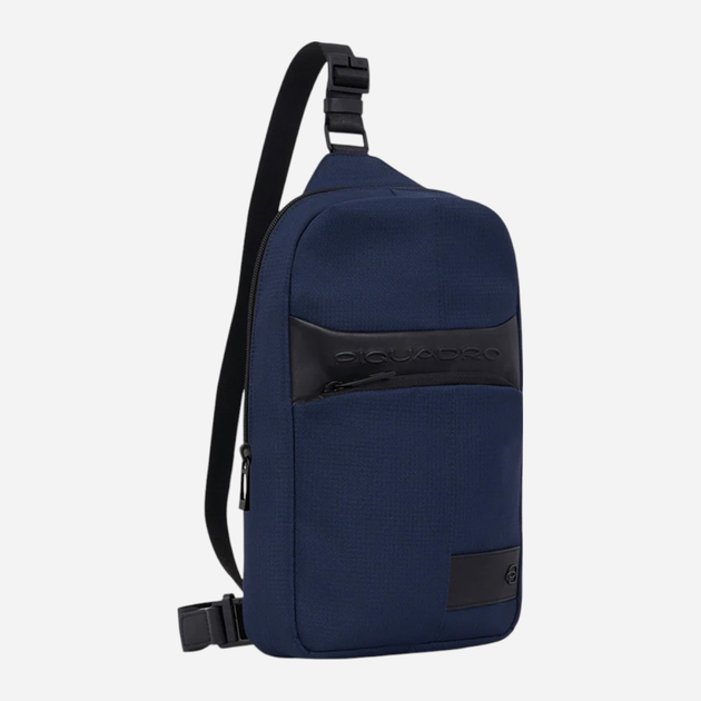 Сумка слінг чоловіча Piquadro CA5751W129/BLU Темно-синя (800070308114) - зображення 3