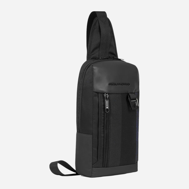 Сумка слінг чоловіча Piquadro CA6003S131/N Чорна (800070320758) - зображення 3