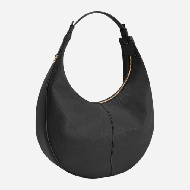 Сумка хобо жіноча з натуральної шкіри велика Furla Miastella S WB00873BX0176O60001007 Чорна (800070302239) - зображення 2