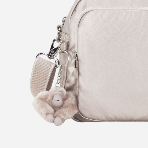 Сумка мессенджер жіноча Kipling Cool Defea KPKI601748I1001 Золотиста (800070272647) - зображення 6