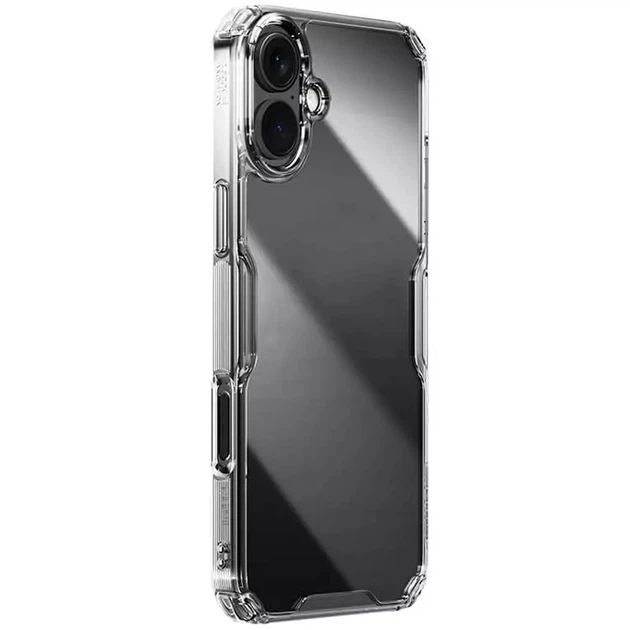 TPU чохол Nillkin Nature Pro Series для Apple iPhone 16 (6.1") Безбарвний (прозорий) - Фото 1 TPU чохол Nillkin Nature Pro Series для Apple iPhone 16 (6.1") Безбарвний (прозорий) - зображення 1