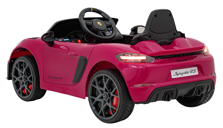 Pojazd elektryczny dla dzieci Ramiz Porsche Spyder RS 718 Lakier Różowy (5903864946840) - obraz 3