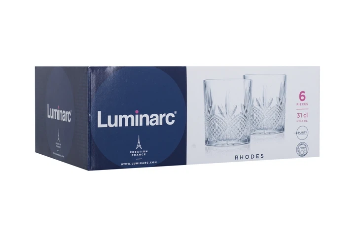 Набор стаканов низких LUMINARC RHODES 6 шт 310 мл (N9066) - изображение 3