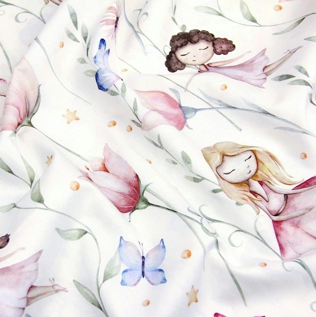 Непромокаемая пеленка Cosas FAIRIES FLOWERS Ранфорс 50х70 см (4822052443729) - Фото 5 Непромокаемая пеленка Cosas FAIRIES FLOWERS Ранфорс 50х70 см (4822052443729) - изображение 5