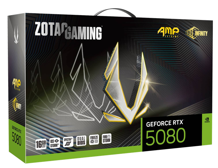 Відеокарта Zotac GeForce RTX 5080 AMP Extreme Infinity 16GB GDDR7