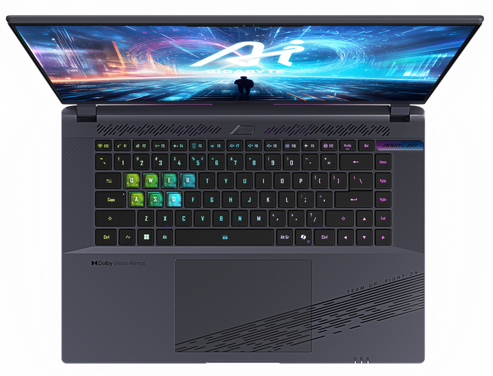 Ноутбук Gigabyte AORUS 16X (2024) i7-14650HX/32GB/1TB/W11 RTX4070 165Hz (ASG-53EEC64SH) - зображення 10