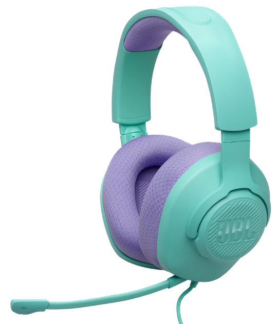 Навушники JBL QUANTUM 100M2 Блакитний дротові Блакитний - Фото 7 Навушники JBL QUANTUM 100M2 Блакитний дротові Блакитний - изображение 7