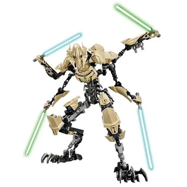 Конструктор фигурка Звездные войны генерал Гривус General Grievous Star Wars 32 см - Фото 2 Конструктор фигурка Звездные войны генерал Гривус General Grievous Star Wars 32 см - изображение 2
