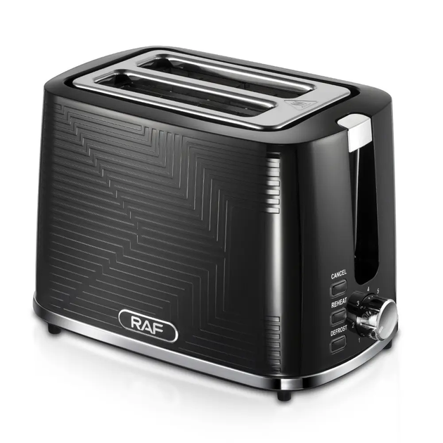 Тостер RАF R2102 900W Черный (4-2506030886) - изображение 3