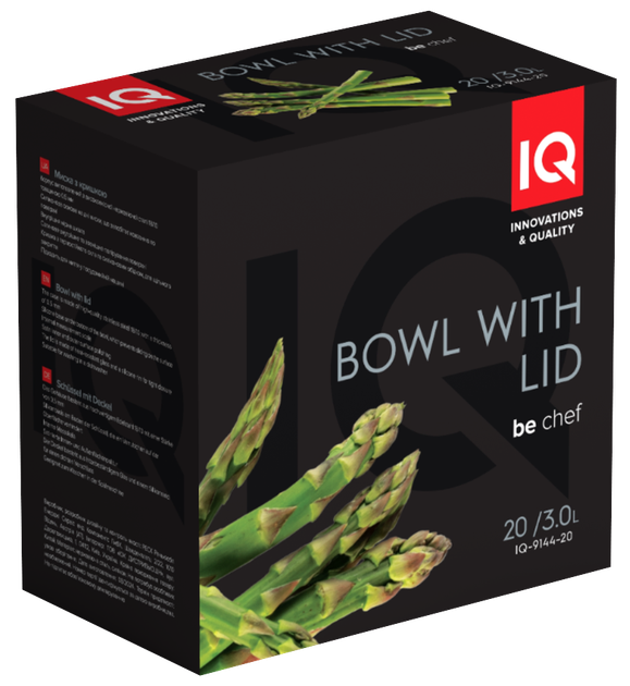 Миска IQ Be Chef, 20 см, 3 л (IQ-9144-20) - изображение 6
