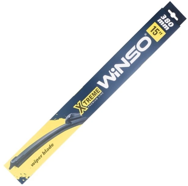 Бескаркасный стеклоочиститель Winso X Treme 15/380 мм (113380) - Фото 1 Бескаркасный стеклоочиститель Winso X Treme 15/380 мм (113380) - изображение 1