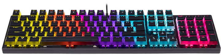 Клавіатура дротова Tracer Gamezone Unique Pudding USB Black (TRAKLA47397) - зображення 4