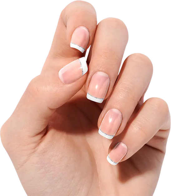 Штучні нігті Nooves Premium French Luxe 20 шт (8436613951095) - зображення 3