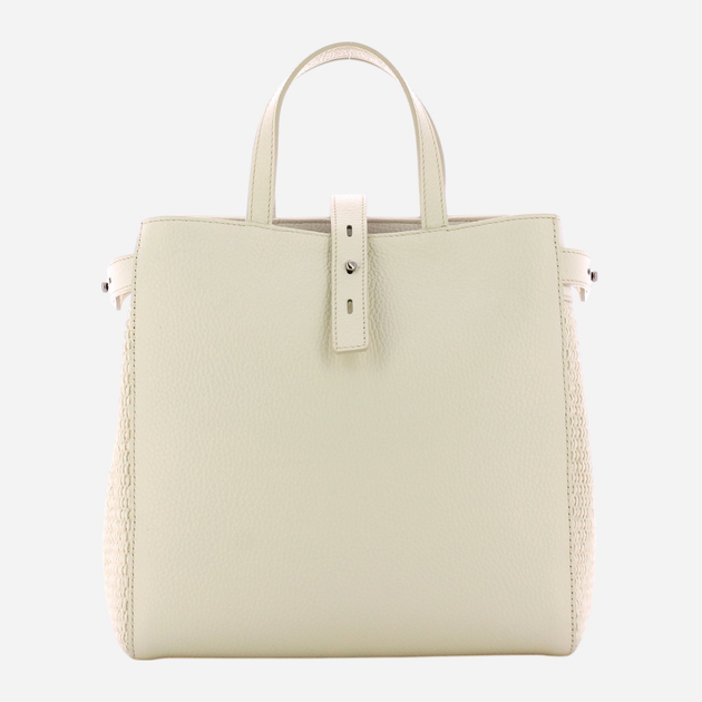 Torba shopper damska IUNTOO 105023-BIANCO Biała (800070318296) - obraz 2