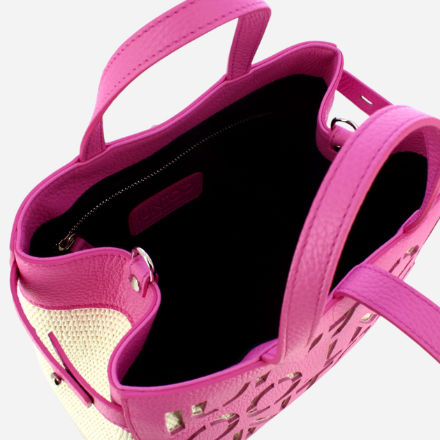 Torba shopper damska IUNTOO 105023-ROSA Różowa (800070318297) - obraz 6