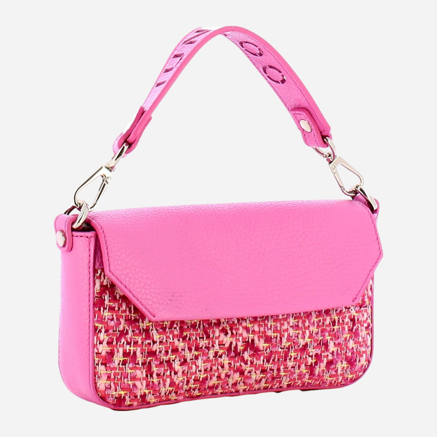 Torebka crossbody damska mała IUNTOO 106003-ROSA Różowa (800070318304) - obraz 3