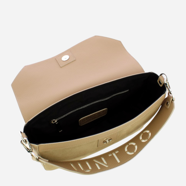 Сумка жіноча з натуральної шкіри середня IUNTOO 116001-TAUPE Бежева (800070310043) - зображення 5