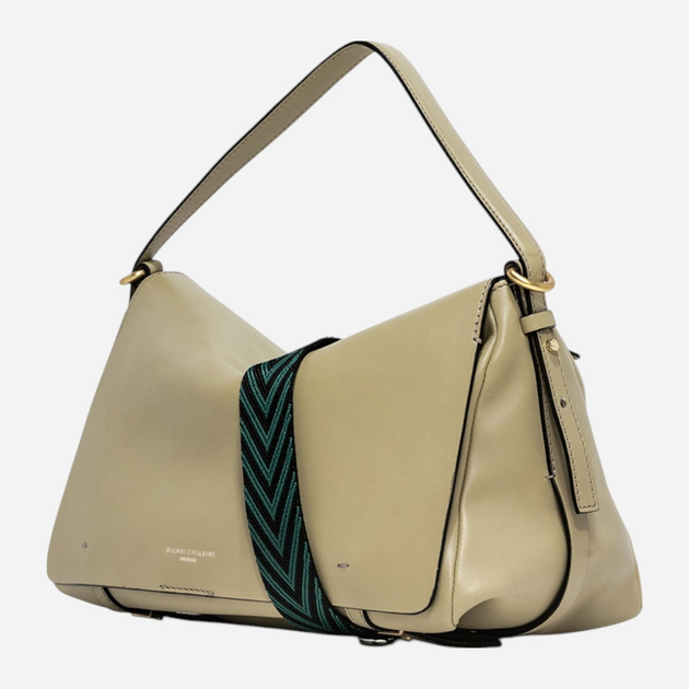 Torba na ramię damska skórzana Gianni Chiarini BS-9791-MDD-NA-1367 Beżowa (800070303003) - obraz 3