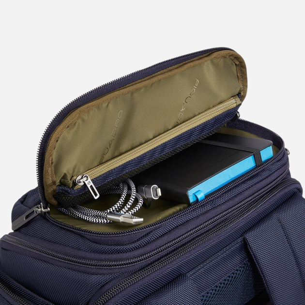 Рюкзак чоловічий Piquadro BV6154BR2/BLU Синій (800070332474) - зображення 10