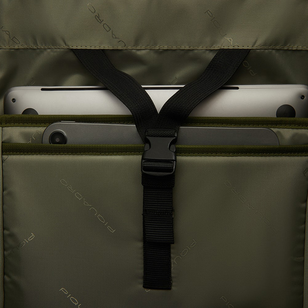 Plecak męski 30L Piquadro BV5993S125/VE Oliwkowy (800070320608) - obraz 13