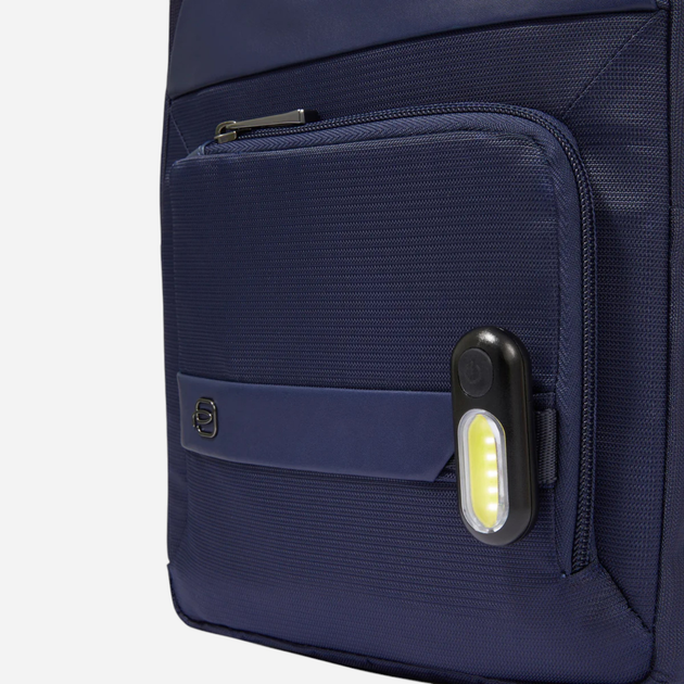 Сумка планшет чоловіча середня Piquadro CA1816W132/BLU Темно-синя (800070326261) - зображення 6