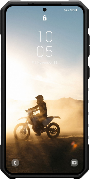 Etui plecki UAG Pathfinder Clear with Magnet do Samsung Galaxy S25+ Ash (840283918841) - obraz 4