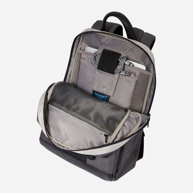 Plecak mały 17L Piquadro CA3214BR2S/GRN Szary (800070320720) - obraz 4