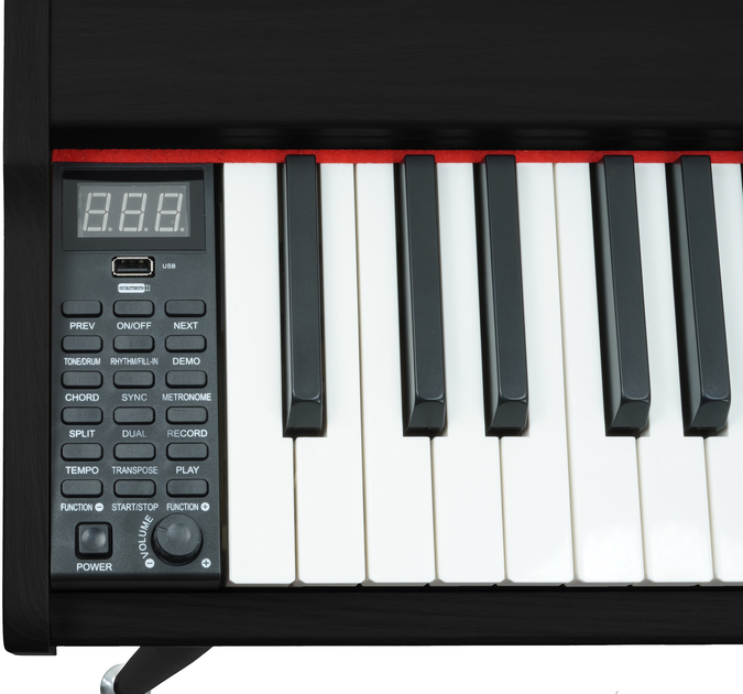 Pianino cyfrowe MusicMate MM-P40-B ClassicTouch (5904119284076) - obraz 5