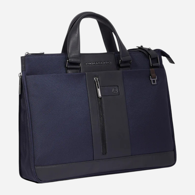 Torba aktówka męska duża Piquadro CA4021BR2/BLU Ciemnogranatowa (800070320632) - obraz 3