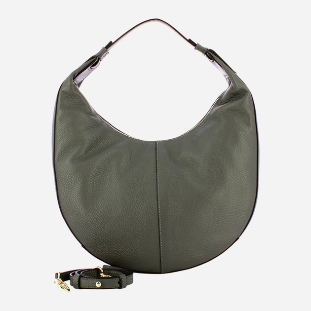 Сумка хобо жіноча з натуральної шкіри велика Furla Miastella S WB00873BX01762269S1007 Сіра (800070305757) - зображення 4