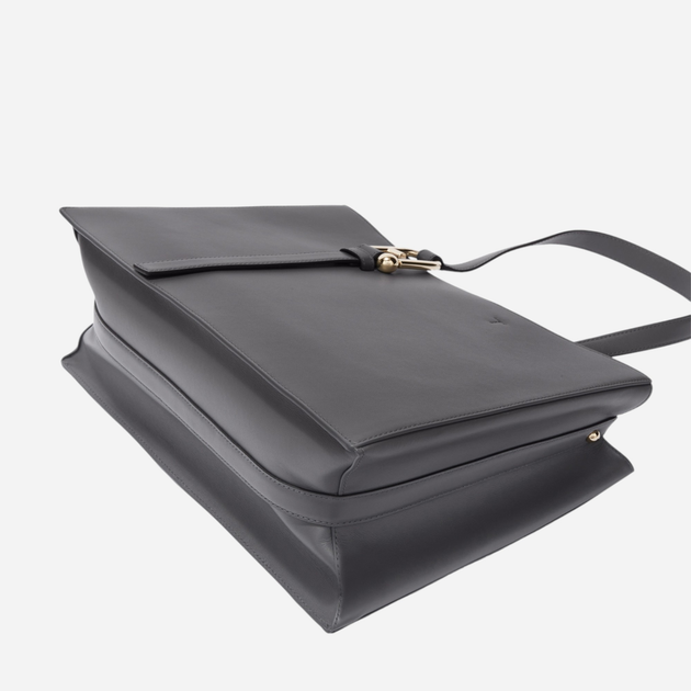 Сумка шопер жіноча з натуральної шкіри Furla Nuvola L WB01371BX20452269S1007 Сіра (800070331321) - зображення 4