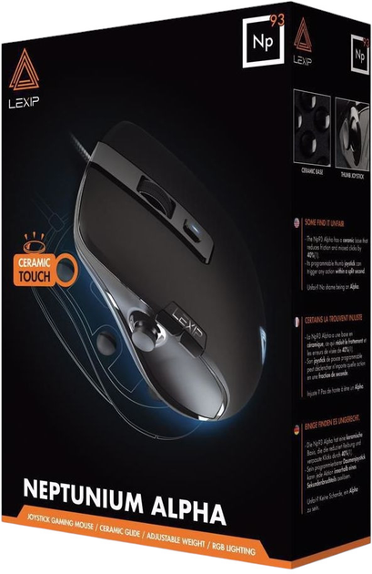 Mysz LEXIP NP93 Neptunium Alpha USB Black (JVAPCM00446) - obraz 5