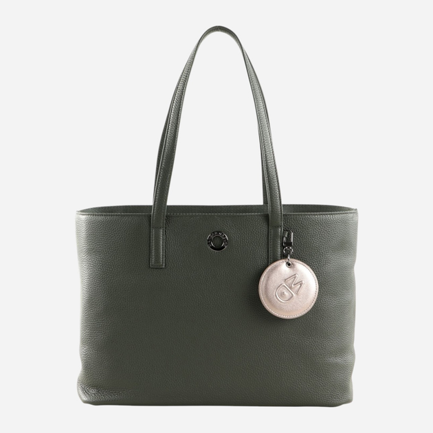 Сумка шопер жіноча з натуральної шкіри Mandarina Duck Mellow P10FZT24-758 Зелена (800070314732) - зображення 1