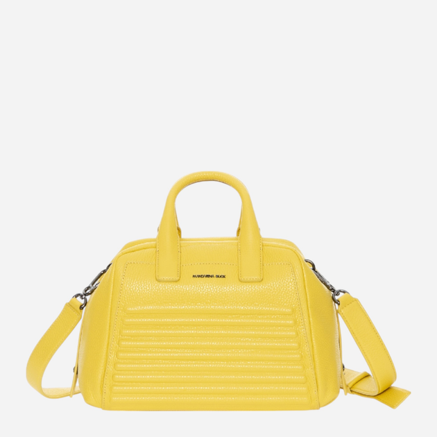 Сумка жіноча з натуральної шкіри середня Mandarina Duck I-Con P10JDT01-28M Жовта (800070307302) - зображення 1