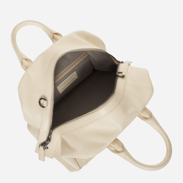 Torba damska skórzana Mandarina Duck I-Con P10JDT01-28H Beżowa (800070307301) - obraz 4