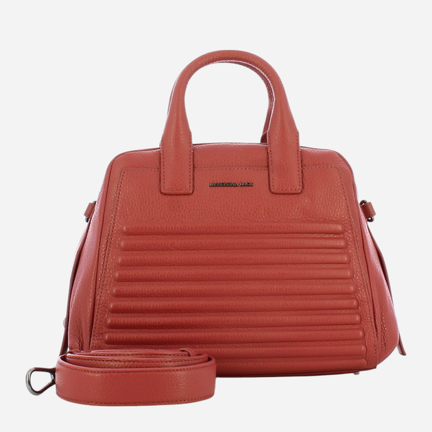 Сумка жіноча з натуральної шкіри середня Mandarina Duck I-Con P10JDT03-04B Червона (800070266354) - зображення 3
