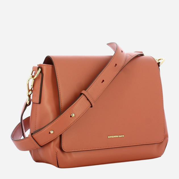 Torebka crossbody damska skórzana Mandarina Duck Luna P10KBT01-28E Pomarańczowa (800070266366) - obraz 3