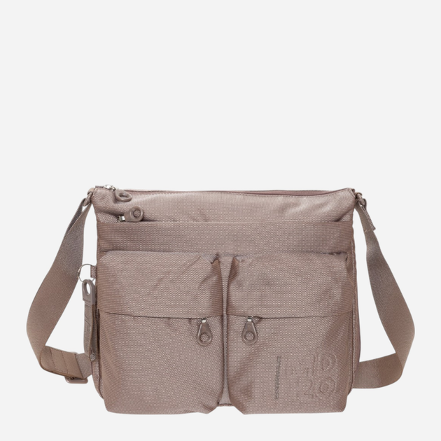 Torba na ramię damska Mandarina Duck MD20 P10QMTX6-09K Brązowa (800070136471) - obraz 1