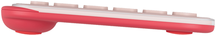 Клавіатура бездротова Logitech POP Icon Keys Wireless Rose-White (920-013073) - зображення 4