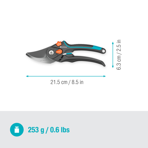 Секатор Gardena PremiumCut Pro flex (S-XL) 24 мм (12252-20.000.00) - Фото 5 Секатор Gardena PremiumCut Pro flex (S-XL) 24 мм (12252-20.000.00) - изображение 5