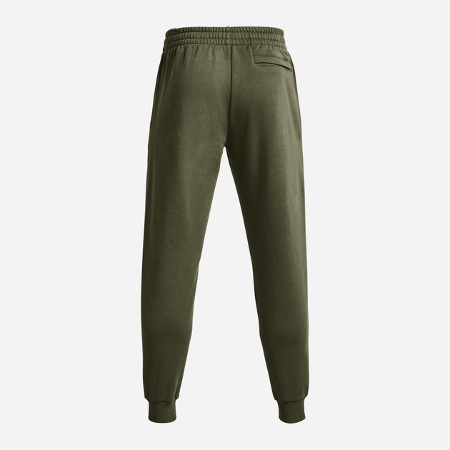 Спортивні штани утеплені чоловічі Under Armour UA Rival Fleece Joggers 1379774-390 XL Хакі (196884175351) - зображення 6