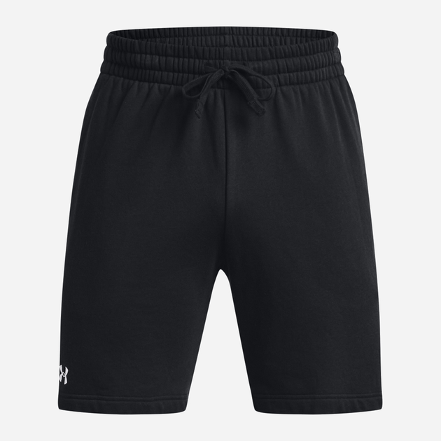 Krótkie spodenki męskie Under Armour UA Rival Fleece Shorts 1379779-001 S Czarne (196884202057) - obraz 5