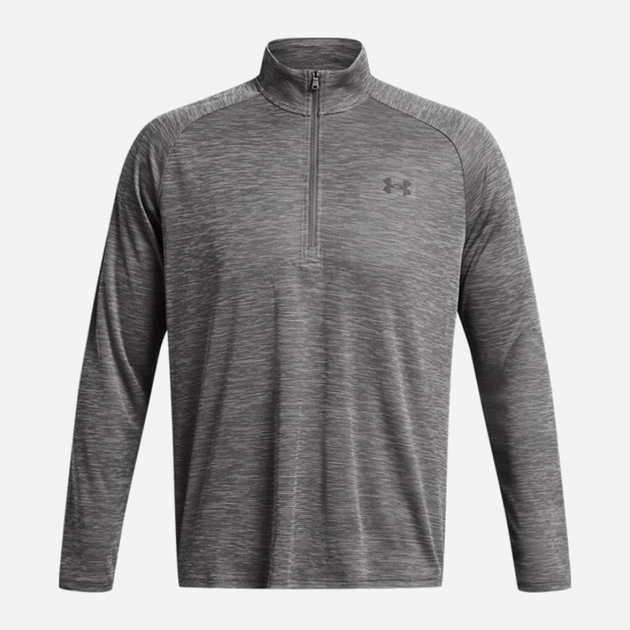 Спортивна кофта чоловіча Under Armour UA Tech Textured 1/2 Zip 1382797-025 XL Сіра (196885587719) - зображення 4