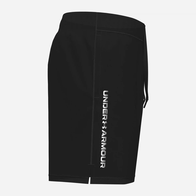 Spodenki sportowe męskie Under Armour UA Tech Woven Wordmark Short 1383356-001 M Czarne (196885605833) - obraz 7