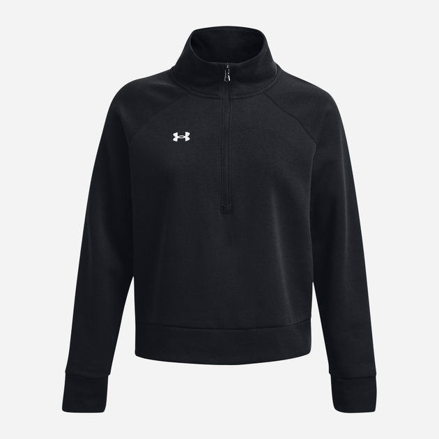Світшот на флісі жіночий Under Armour UA Rival Fleece HZ 1379492-001 L Чорний (196883841035) - зображення 5