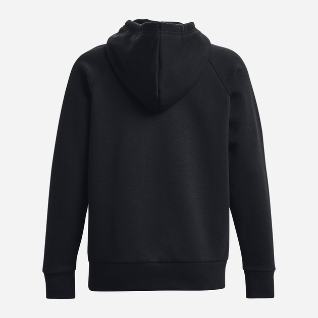 Худі тепле жіноче Under Armour UA Rival Fleece Hoodie 1379500-001 L Чорне (196883854929) - зображення 6