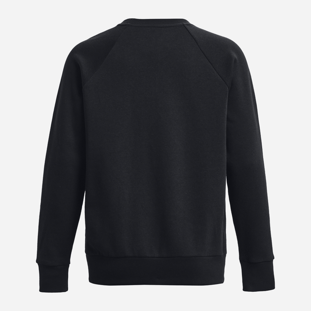 Bluza bez kaptura damska polarowa Under Armour UA Rival Fleece Crew 1379508-001 M Czarna (196883850211) - obraz 6