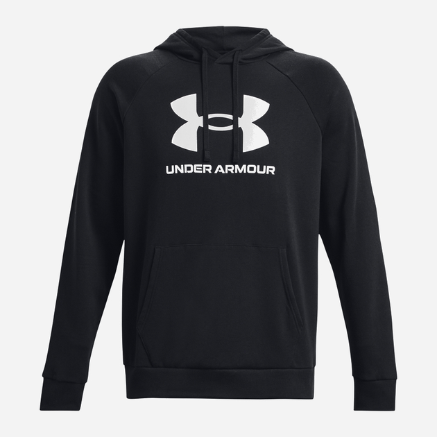 Bluza męska z kapturem ciepła Under Armour UA Rival Fleece Logo HD 1379758-001 S Czarna (196884193270) - obraz 5