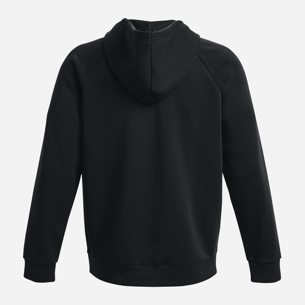 Bluza męska rozpinana streetwear polarowa Under Armour UA Rival Fleece FZ Hoodie 1379767-001 L Czarna (196884199708) - obraz 6