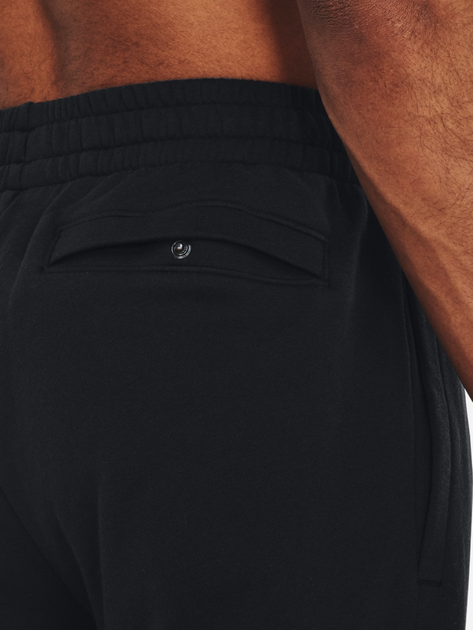 Спортивні штани утеплені чоловічі Under Armour UA Rival Fleece Joggers 1379774-001 S Чорні (196884202262) - зображення 4